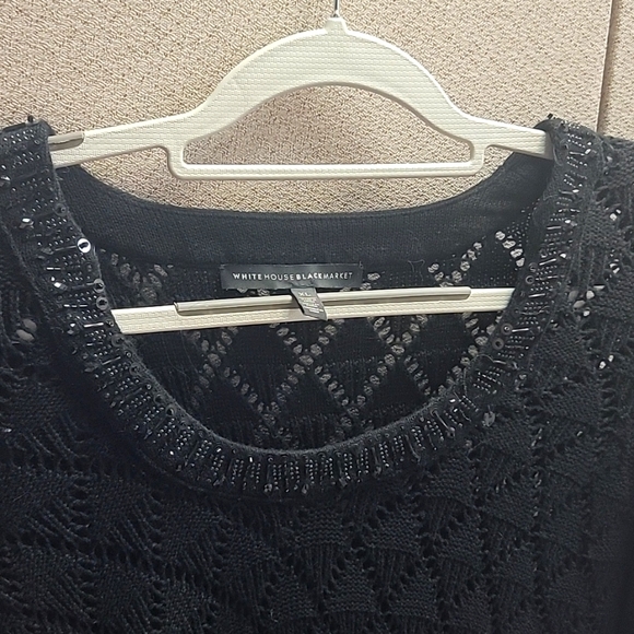WHBM Crochet Beaded Tunic - Picture 2 of 3